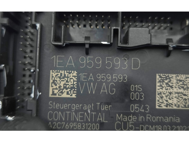 Блок управления дверью  1EA959593D, 1EA959593   Volkswagen ID.3 