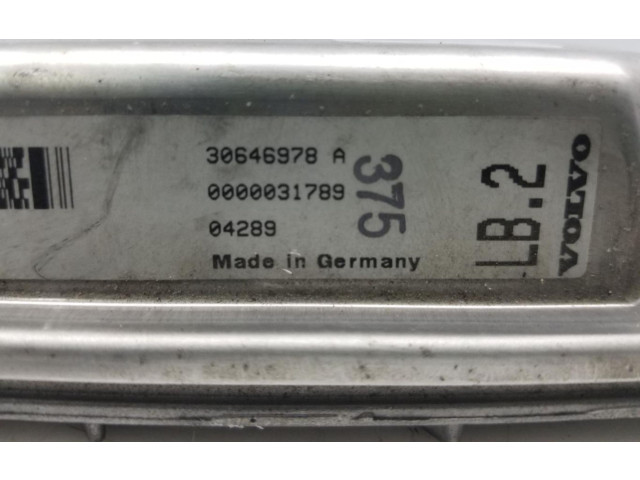Блок управления двигателем Блок управления 30646978A Volvo S60