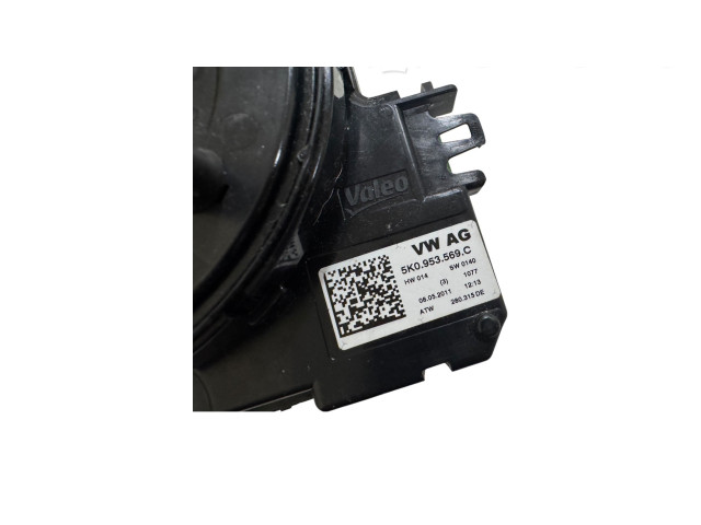 Подрулевой шлейф SRS 5K0953569C Skoda Superb B6 (3T)