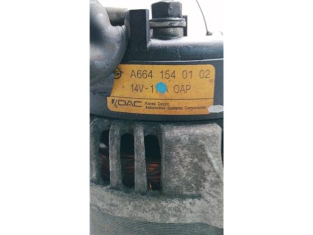 Генератор A6641540102, A6641540102 SsangYong Actyon