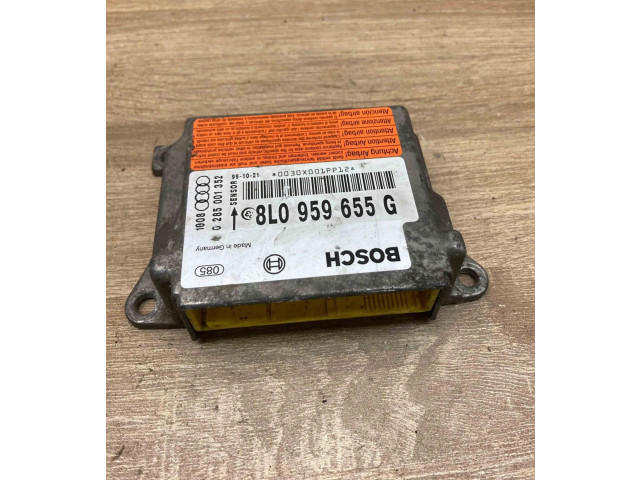 Блок подушек безопасности 8L0959655G, 0285001352   Audi A3 S3 8L