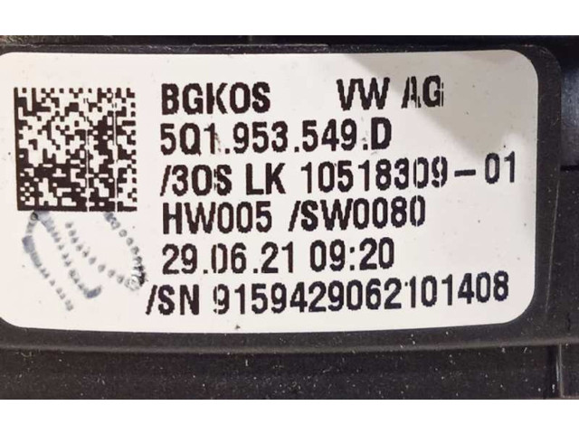 Подушка безопасности водителя 5Q1953549D   Audi Q3 F3