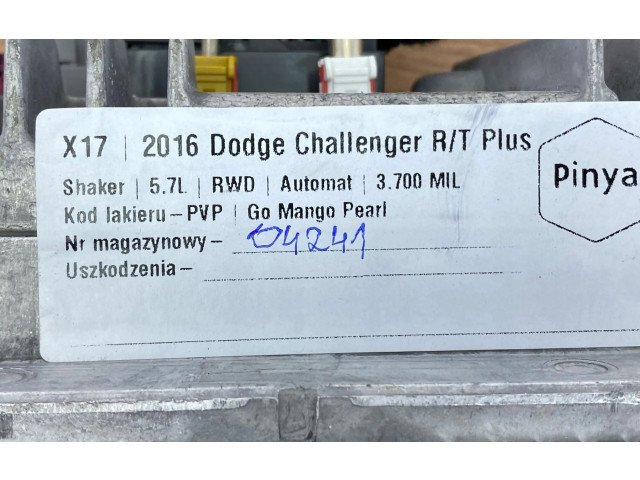 Дисплей 68258398AF Dodge Challenger