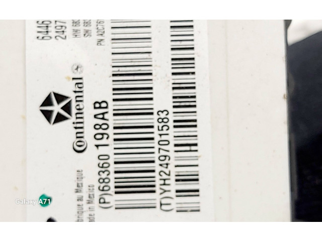 Комфортный модуль 68060198AB, P68360198AB Chrysler Pacifica