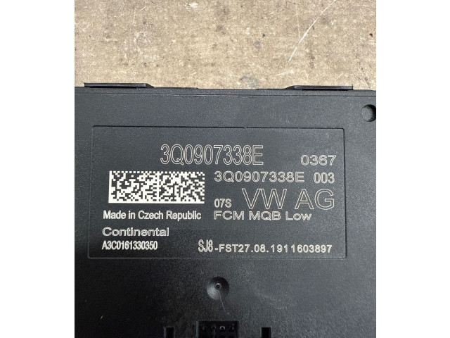 Блок управления 3Q0907338E, A3C0161330350 Audi A3 S3 8V