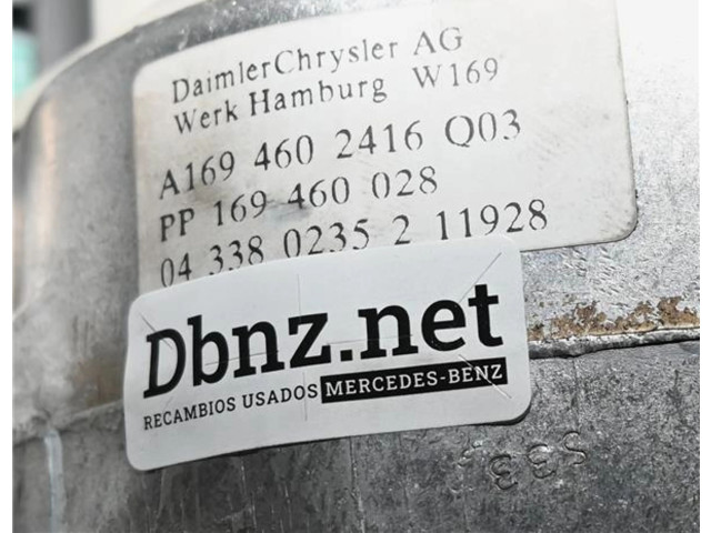 Vstřikovač A1694602416, A1694602416 Mercedes-Benz A W169