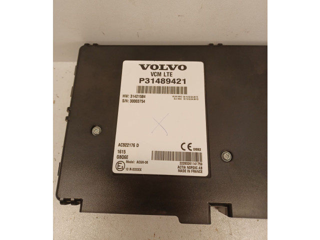 Модуль «Bluetooth» Volvo XC90 2014 - года 31489421, P31489421