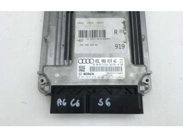 Řídící jednotka 03L906019AG Audi A6 Allroad C6 2007