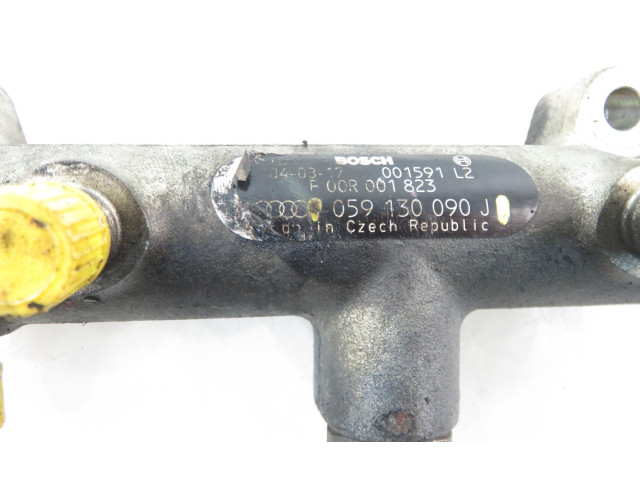 Топливная рампа 059130089D, 059130089D   Audi A6 S6 C6 4F   для двигателя BMK