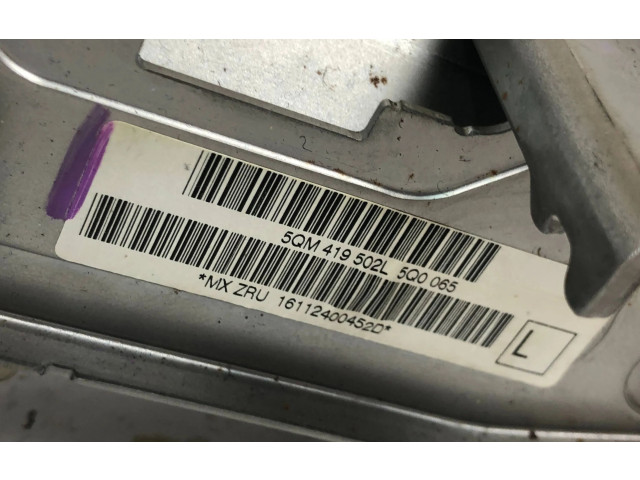 рейка Колонка рулевая 5QM419502L, 16112400452D Volkswagen Golf VII 2013 - 2019 года