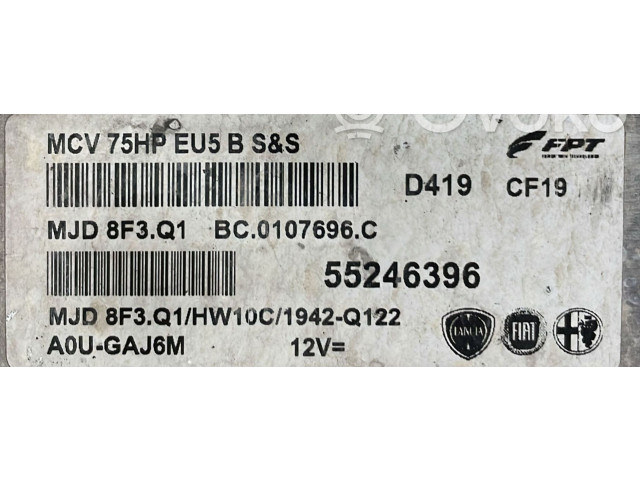 Комплект блоков управления 55246396, 55246396 Fiat Qubo