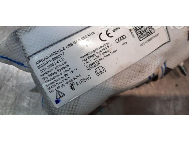 Подушка безопасности в сиденье 83A880241D   Audi Q3 F3