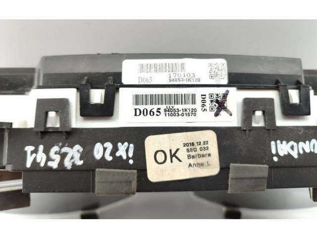 Панель приборов 940531K120   Hyundai ix20       