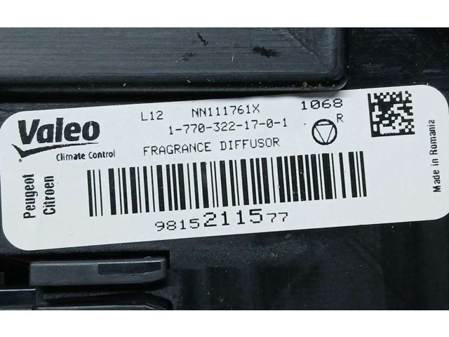 Блок управления 9815211577, VALEO Peugeot 5008