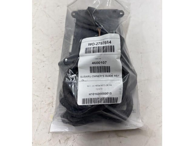 Pojistková skříňka Комплект зажигания 4360603, 460017 Subaru Outback (BS) 2017