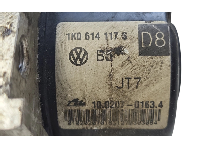 Блок АБС 1K0614117S, 1K0907379AK Skoda Octavia Mk2 (1Z) 2004 - 2013 года