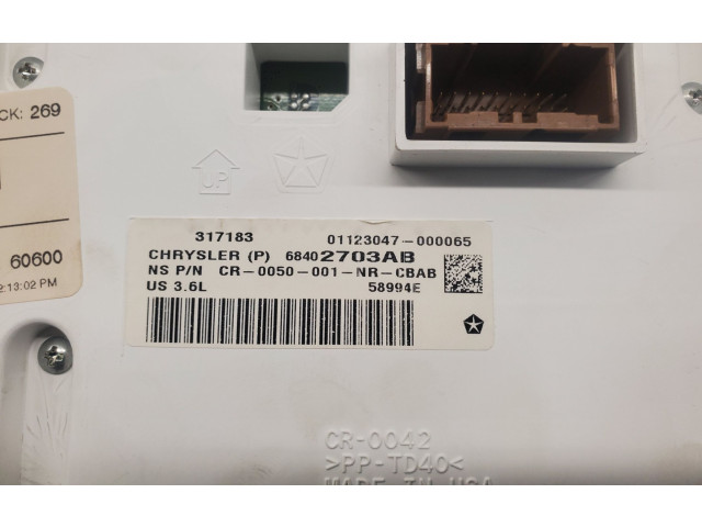 Панель приборов 68402703AB Jeep Grand Cherokee