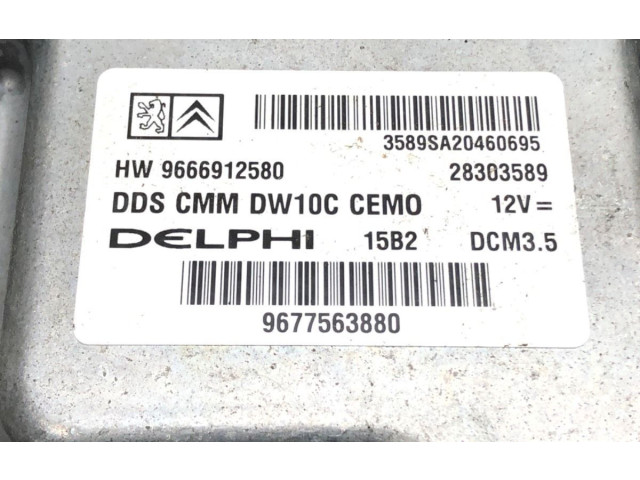 Блок управления двигателем Блок управления Citroen DS4