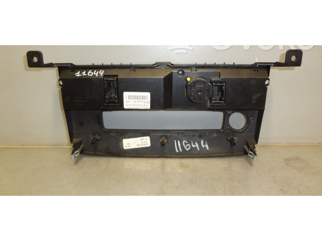 Блок управления климат-контролем 11419110, 64119177712   BMW 5 E60 E61