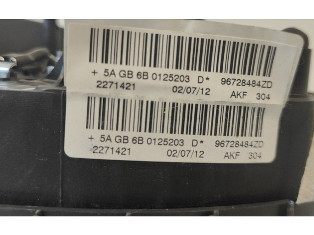 Подушка безопасности водителя 96728484ZD, 96728484ZD Peugeot 208