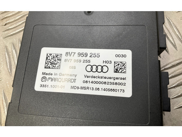 Блок управления складной крышей 8V7959255 Audi A3 S3 8V