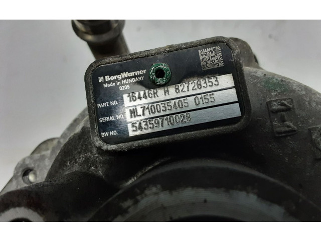 Turbodmychadlo Турбина 54359710028, 54359710028   Renault Clio III   K9K-770