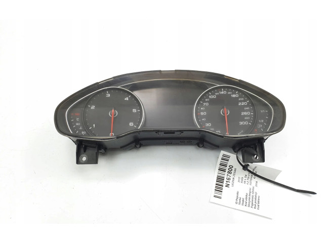 Přístrojová deska  Audi A8 S8 D4 4H 2014 4H0920840C  