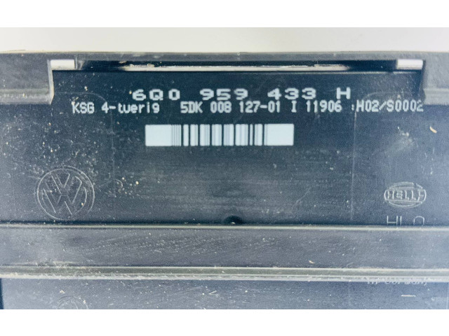 Комфортный модуль 6Q0959433H Skoda Fabia Mk1 (6Y)