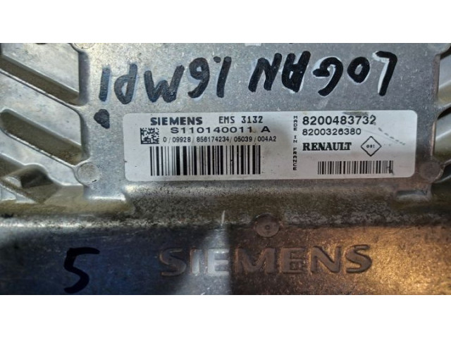 Блок управления двигателем Блок управления Dacia Logan I