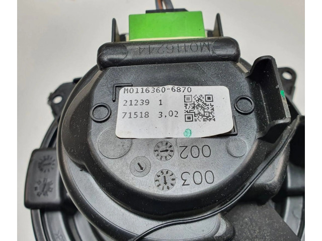 Вентилятор печки M0116360-6870 Dacia Sandero