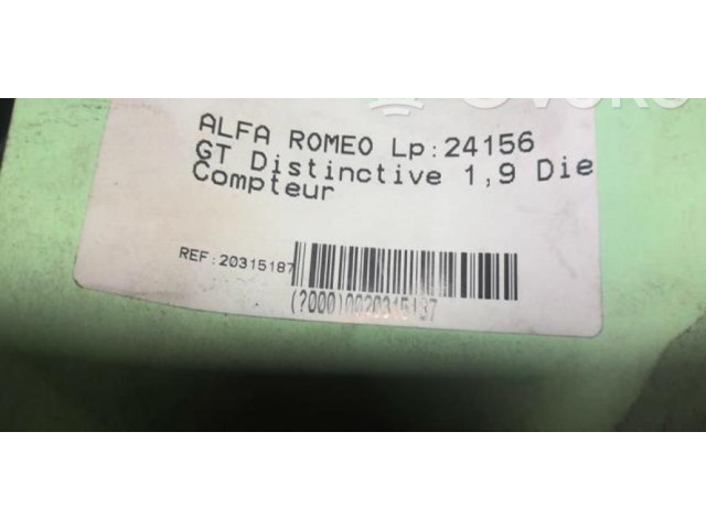 Панель приборов 156050197 Alfa Romeo GT