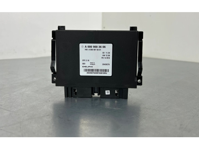 Блок управления коробкой передач A0009003606, A0009015601   Mercedes-Benz CLA C117 X117 W117