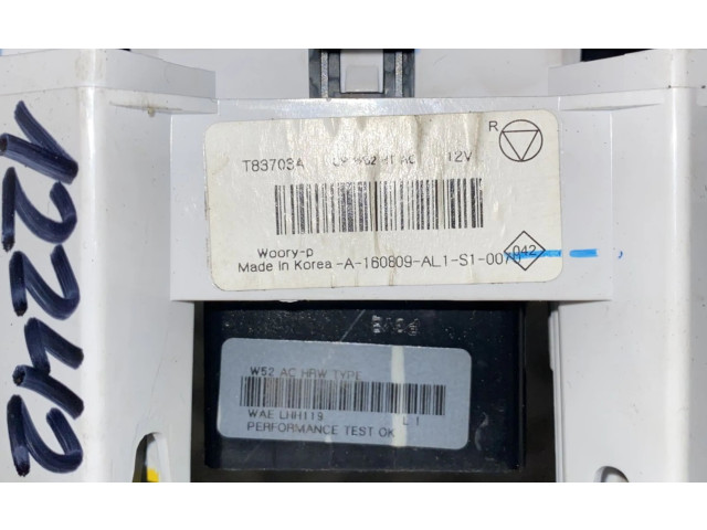 Блок управления климат-контролем T83703A, CPW52HTAC Dacia Logan II