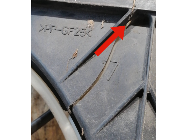 Вентилятор радиатора 1636331040, 2635005790 Lexus IS 220D-250-350