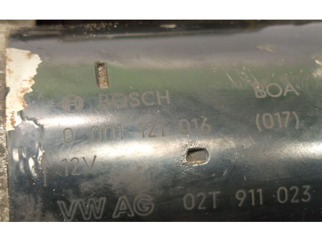 Стартер 02T911023E, 0001121016 Audi A2