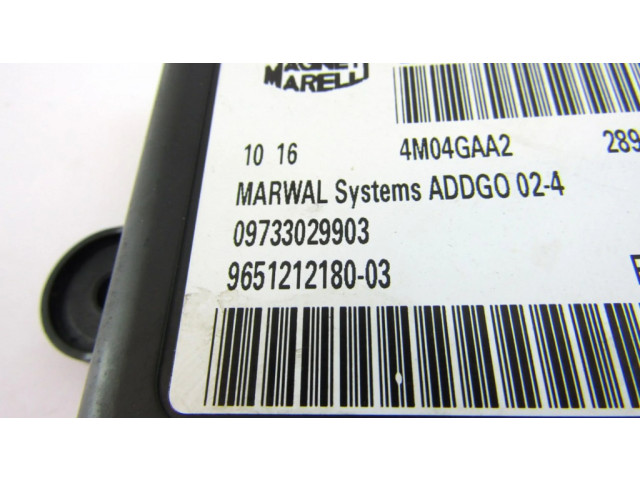 Блок управления 09733029903 Citroen C8