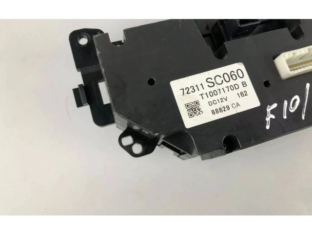 Блок управления климат-контролем 72311SC060   Subaru Forester SH