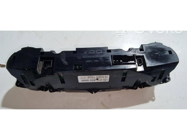 Блок управления климат-контролем 2118300685, SW5101   Mercedes-Benz E W211