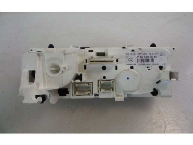 Блок управления климат-контролем A1698300585, A1698300585 Mercedes-Benz A W169