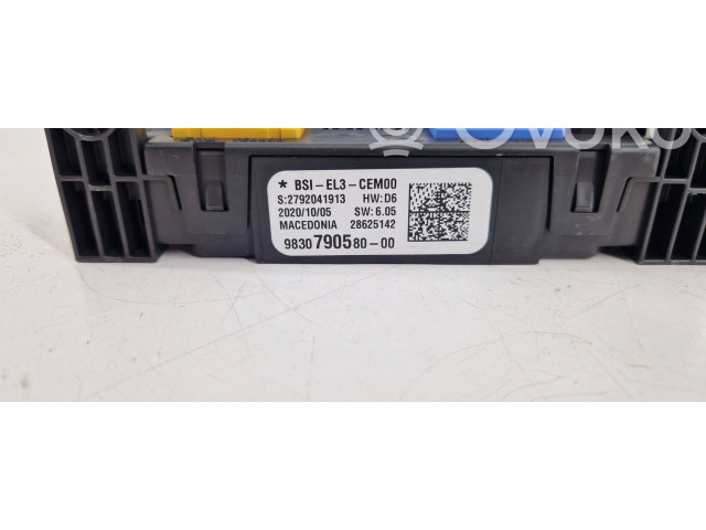   Pojistková skříňka 9830790580   Peugeot 5008 II 2021