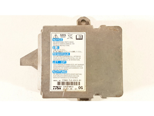 Блок подушек безопасности 77960TL0E913M1 Honda Accord