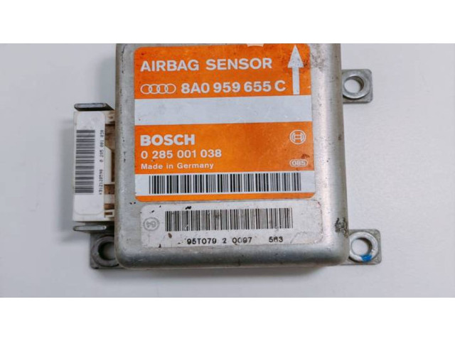 Блок подушек безопасности 8A0959655C, 0285001038 Audi A6 S6 C4 4A