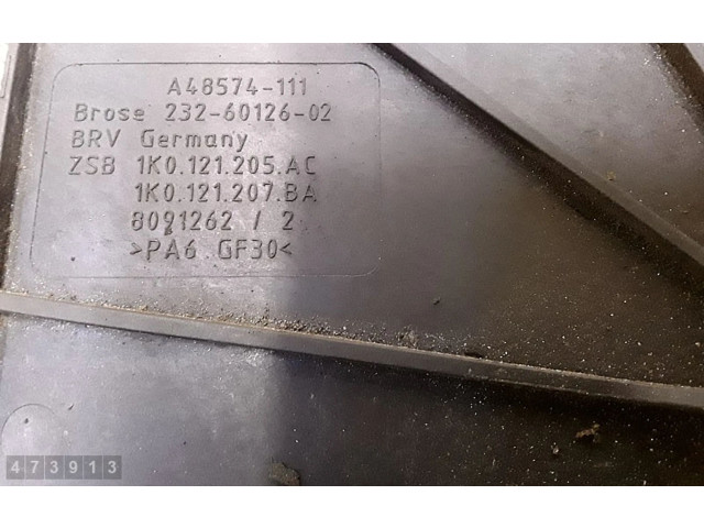 Вентилятор радиатора     1K0121205AC, 1K0121207BA    Skoda Yeti (5L) 