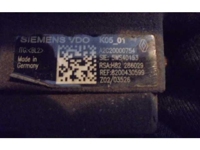 Vstřikovací čerpadlo 8200430599 Renault Clio III