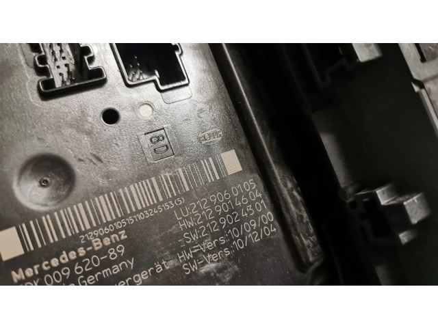 Pojistková skříňka 2129060105, 2129014604 Mercedes-Benz E C207 W207 2011