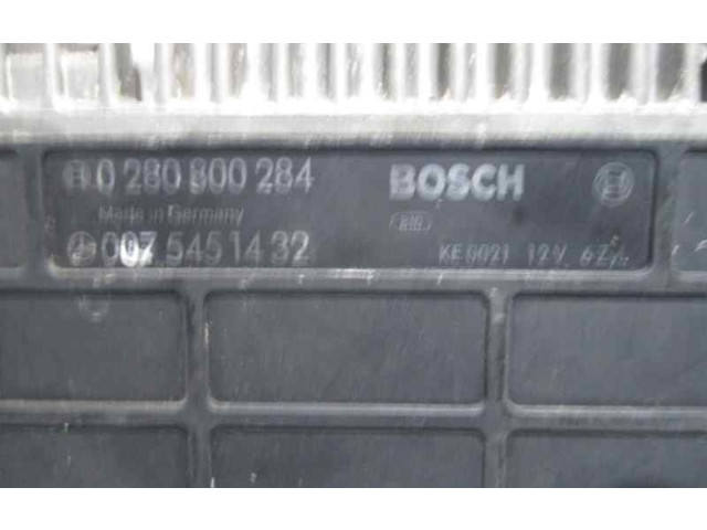 Řídící jednotka 0075451432, 0280800284 Mercedes-Benz E W124 1990