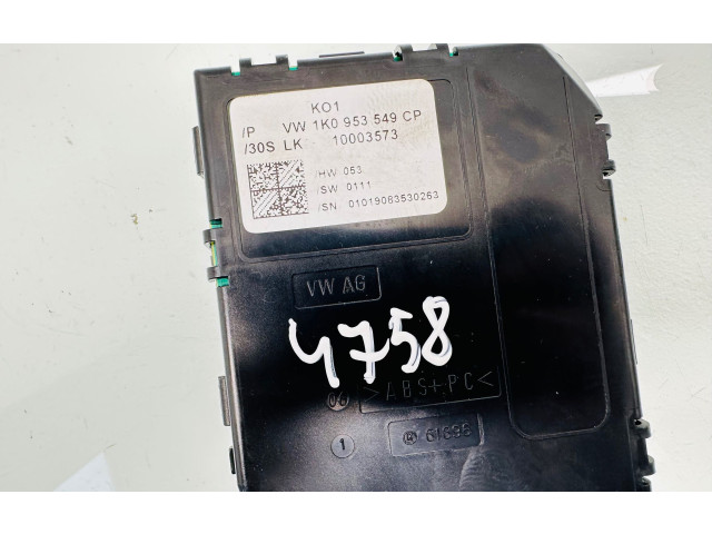 Блок управления 1K0953549CP, 10003573 Volkswagen Golf Plus