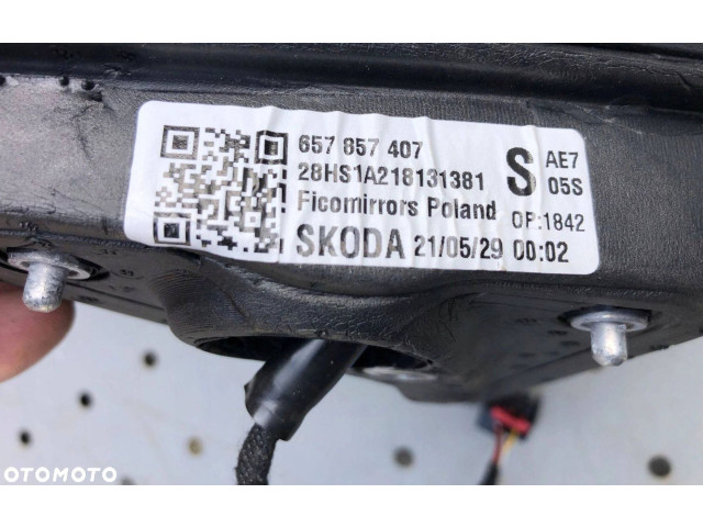 Зеркало электрическое Skoda Scala - года