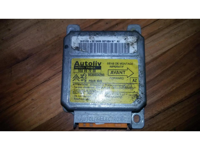 Блок подушек безопасности 550897200, 9638604280 Citroen Berlingo