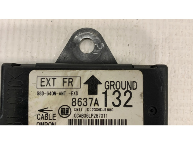 Antenos valdymo blokas